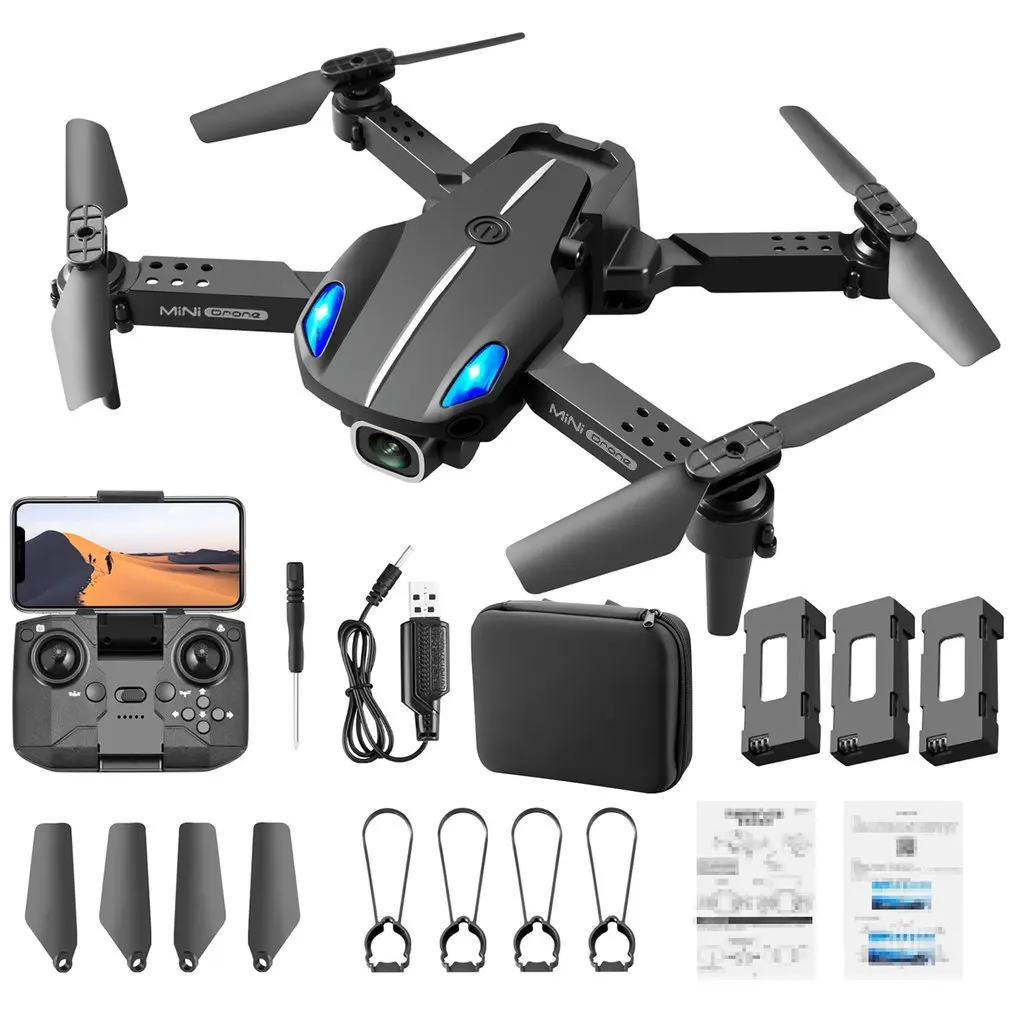 

Мини-Дрон KY907 Pro 4K профессиональный, HD Двойная камера, препятствия, Квадрокоптер, вертолет, самолет, игрушки для мальчиков