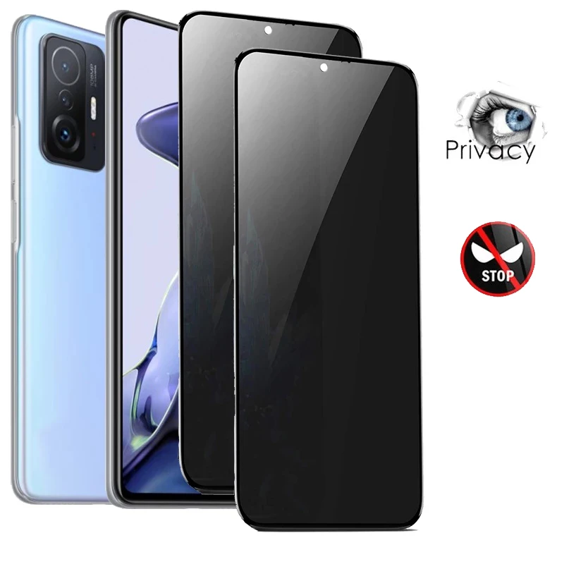 

For Xiaomi 11T/11T Pro Mobile Phone Privacy Screen Protectors Anti-peeping Tempered Glass Film For For Xiaomi 11 Lite