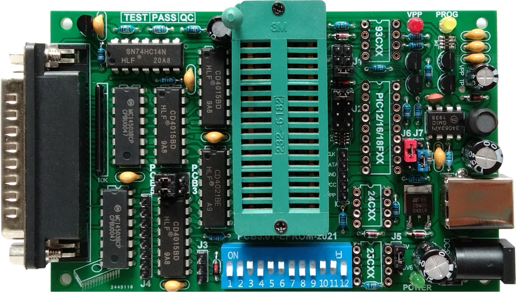 Многофункциональный программатор PCB5 Willem EPROM FLASH Microcontroller материнская плата BIOS для