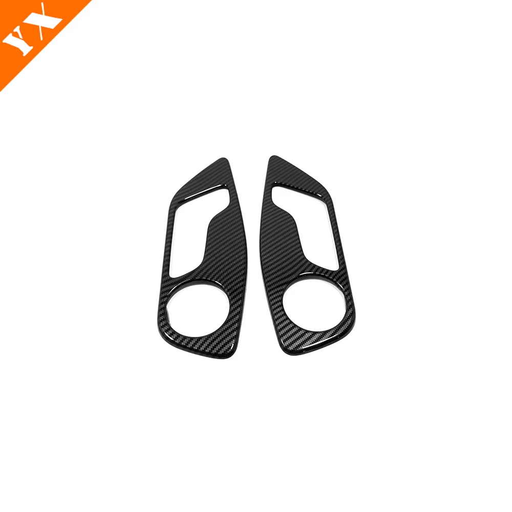 

Наклейка из углеродного дерева, рамка, крышка кнопки переключателя автомобильного сиденья, панель переключателя сиденья для BYD Tang EV, аксессуары 2022-2024