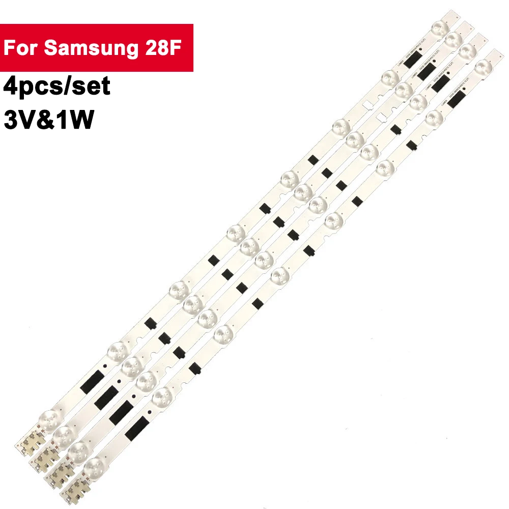 

4pcs 558mm 8 LED TV Backlight For Samsung 28F D2GE-280SC0-R3(12.12.27) HG28EB675 UE28F4000 HG28EB670 UE28F4000AW HG28EB460BW