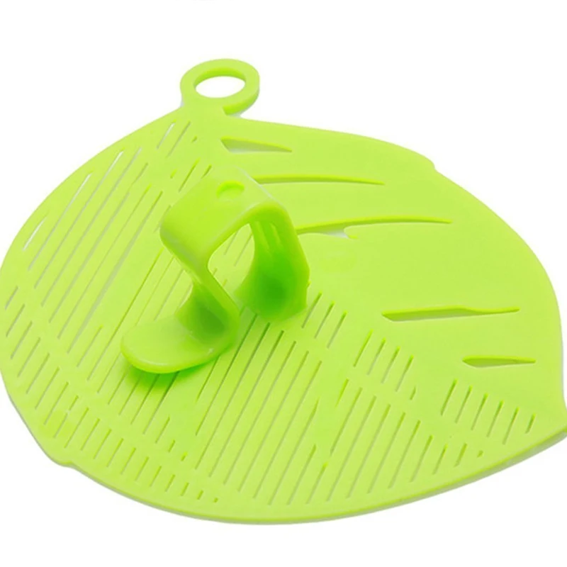 1 шт. кухонные аксессуары сито для мытья в форме листа инструмент приготовления