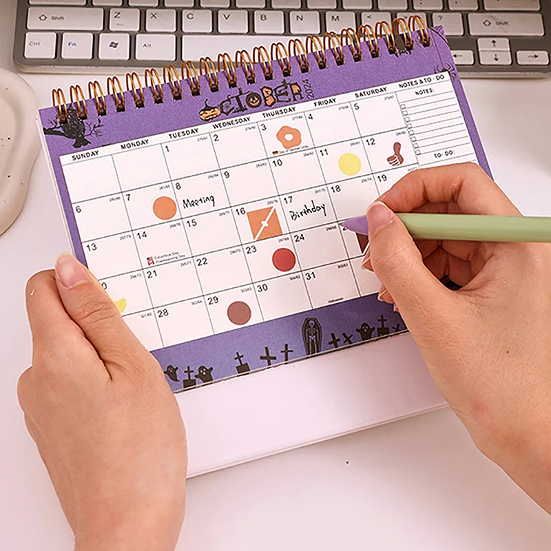 Настольный календарь 2025 эстетический планировщик настольный для офиса