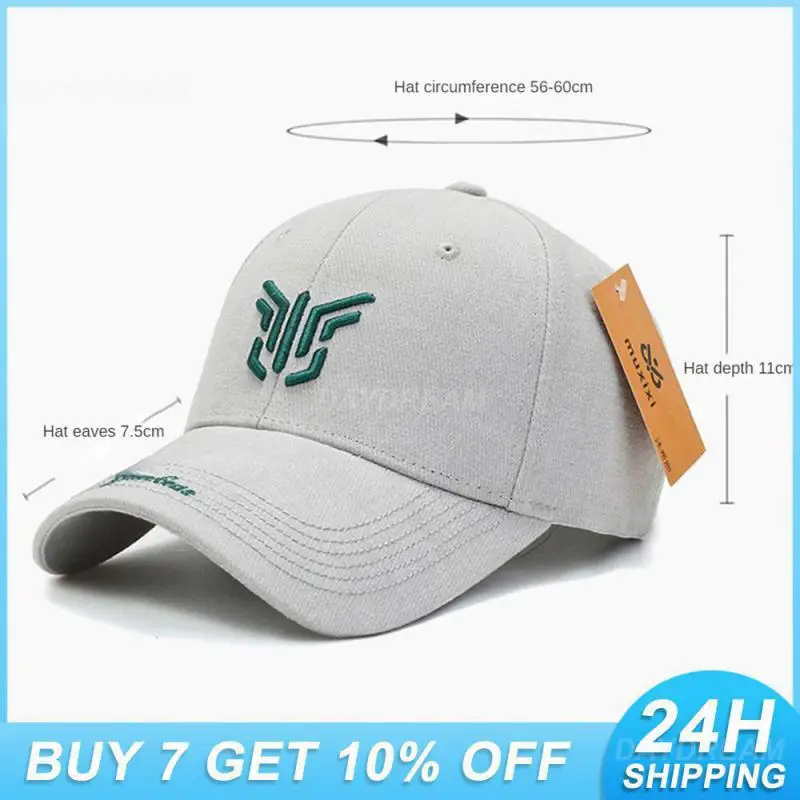 

Solid Color Sun Hat Casual Curved Brim Hat Mens Baseball Cap Sun Protection And Shading Round Top Clothing Accessories Hip Hop