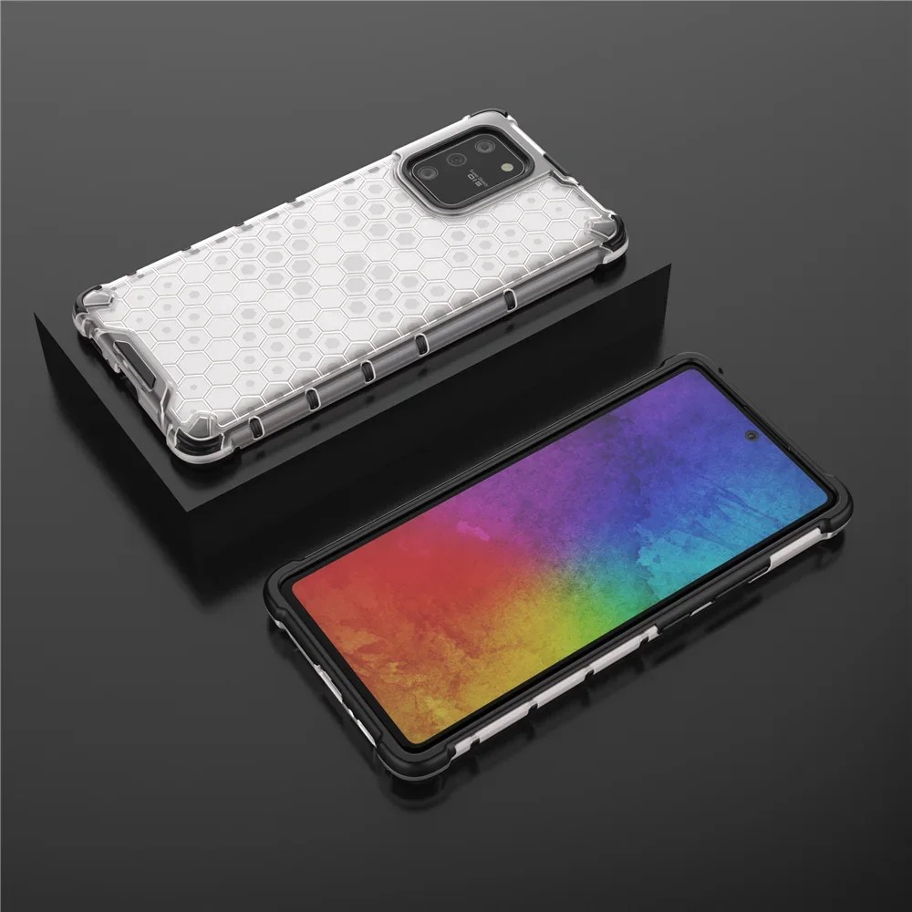 Противоударный чехол из ТПУ + ПК с жесткой задней крышкой для Samsung Galaxy S10 Lite Note 10 Lite S10 Lite Note 10 Lite, чехлы для телефонов Coque Fundas (art.: 3920cd683ecac) - 3920cd683ecac
