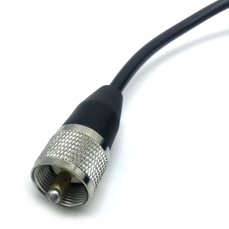 NMO Antenna and Magnetic Mount Base Adapter Daul Band VHF/UHF 134MHz/430MHz 100W 2.15dB Antenna for Ham Car Mobile Radio Antenna