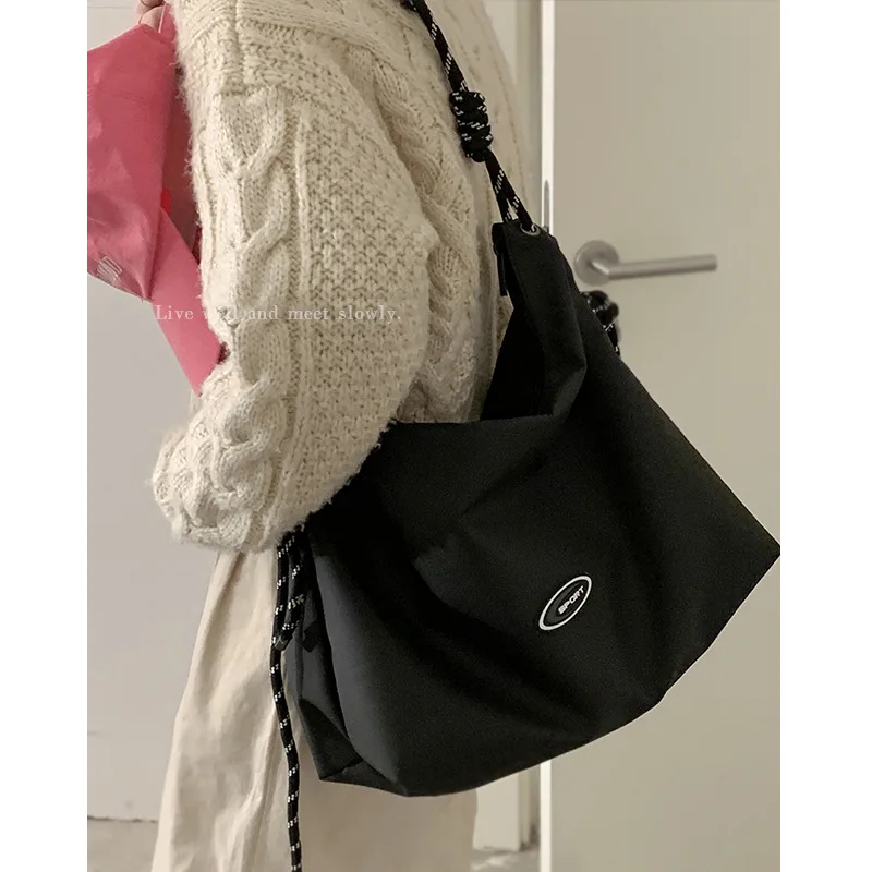 Crossbody Bags for Women Large-capacity Bag Lightweight ShouldBag Fashion Student's Diagonal Nylon Bag Diagonal Summer 2023