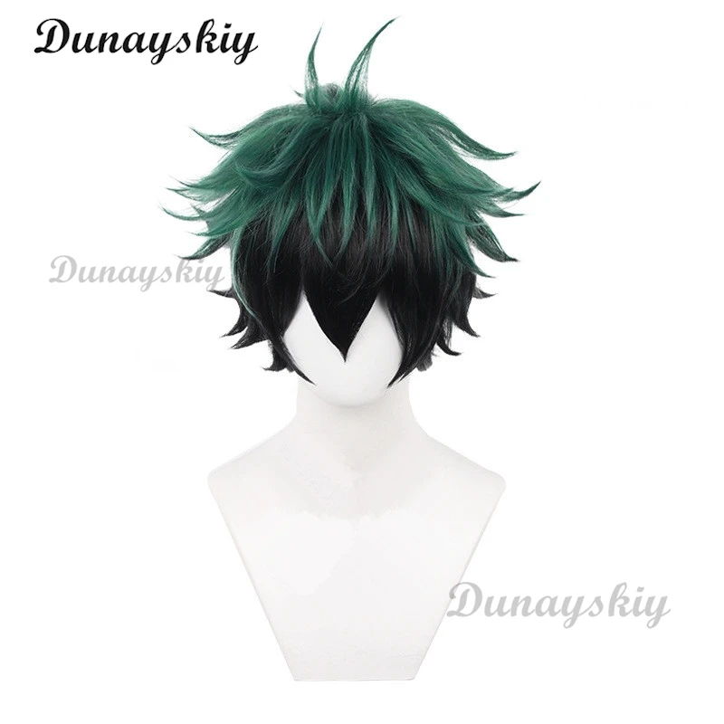 Костюм для косплея Midoriya Izuku Deku в стиле аниме ботинки обувь парик унисекс комплект