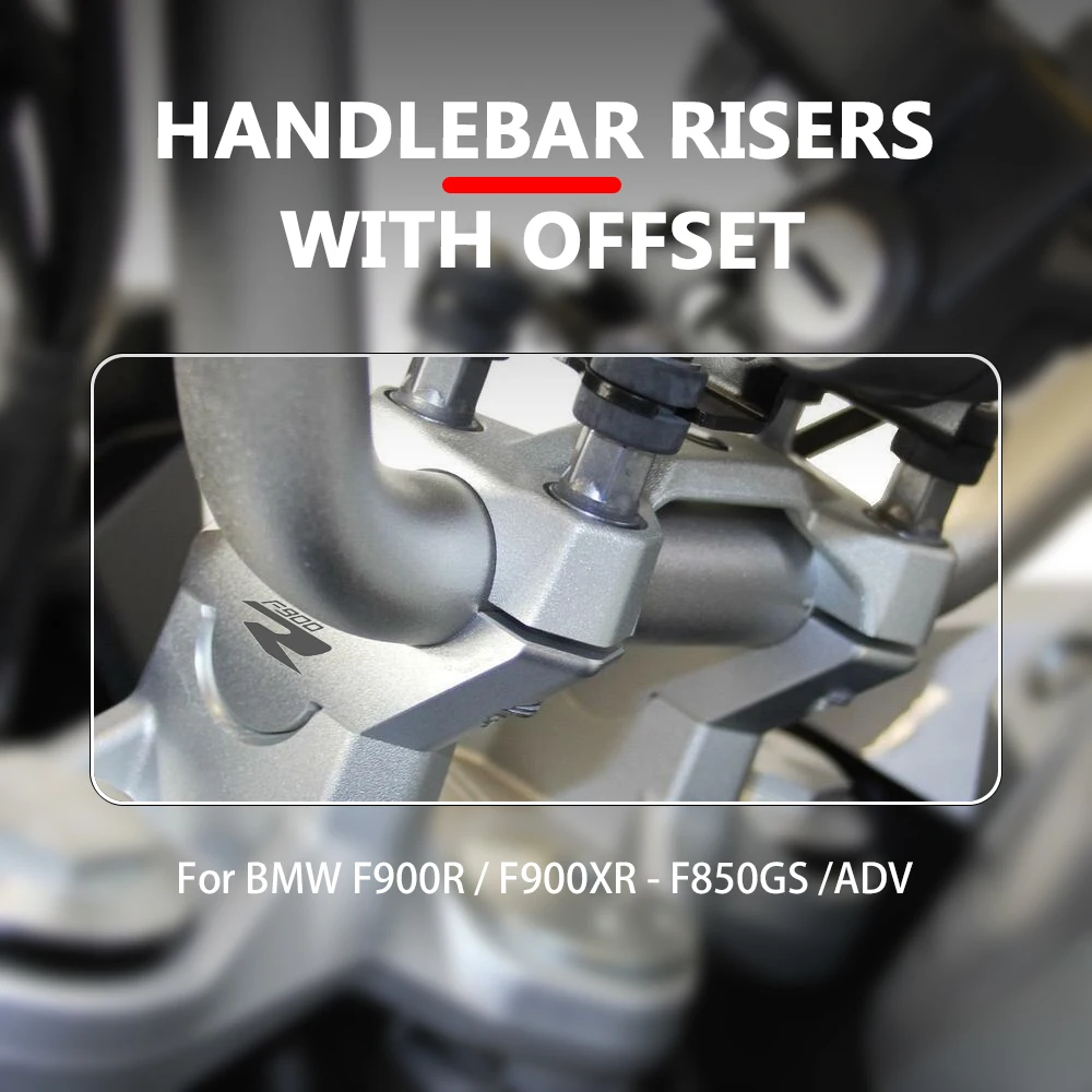 

For BMW F900R F900XR F850GS F 850 GS ADV Adventure Motorcycle Accessories Handle Bar Riser Clamp Extend Handlebar Adapter Mount