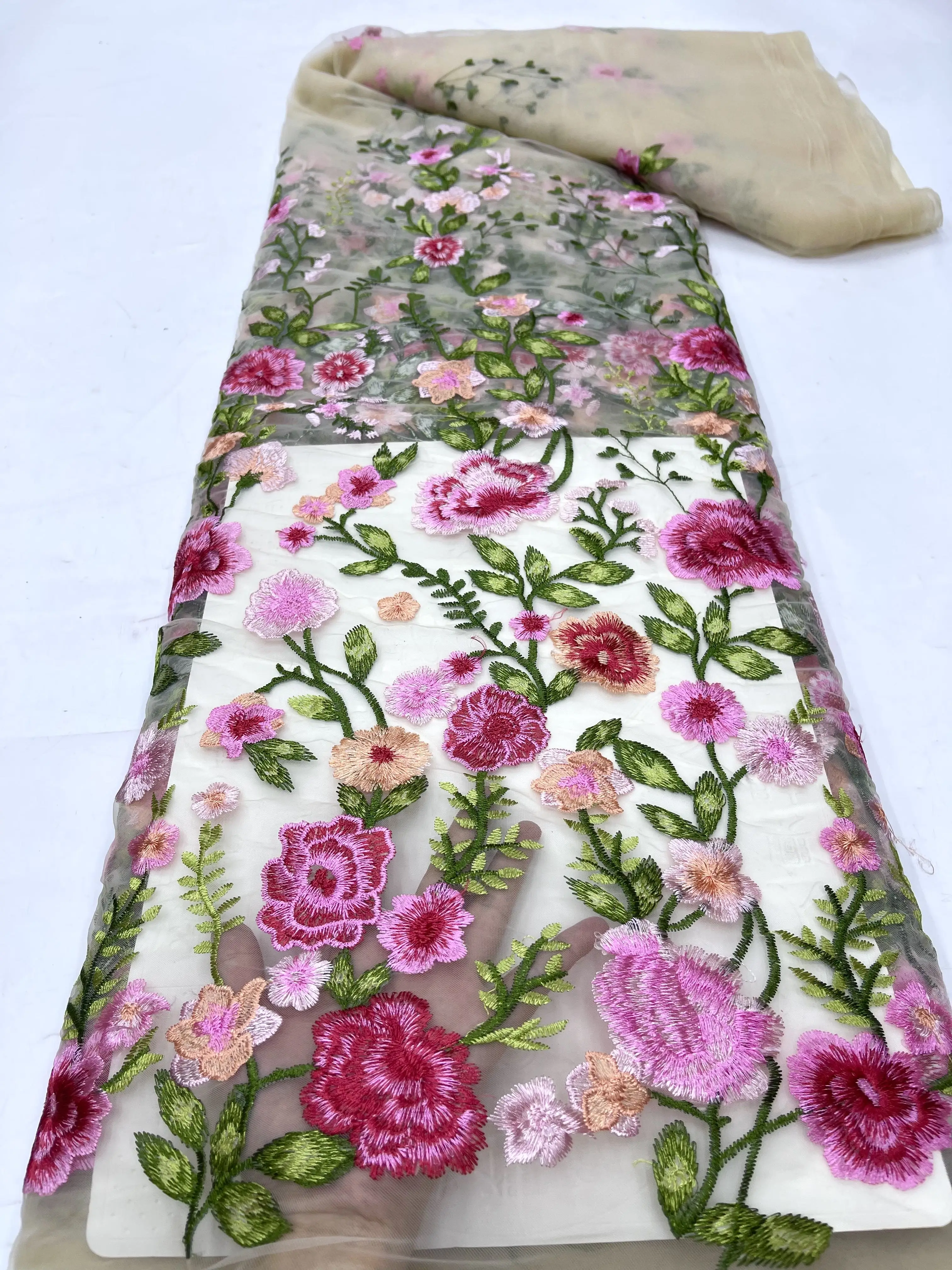 Нигерийские африканские кружевные ткани 5 ярдов Φ материал для свадебной