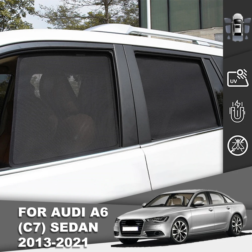 

Для Audi A6 C7 2011-2016 Магнитный солнцезащитный козырек для лобового стекла