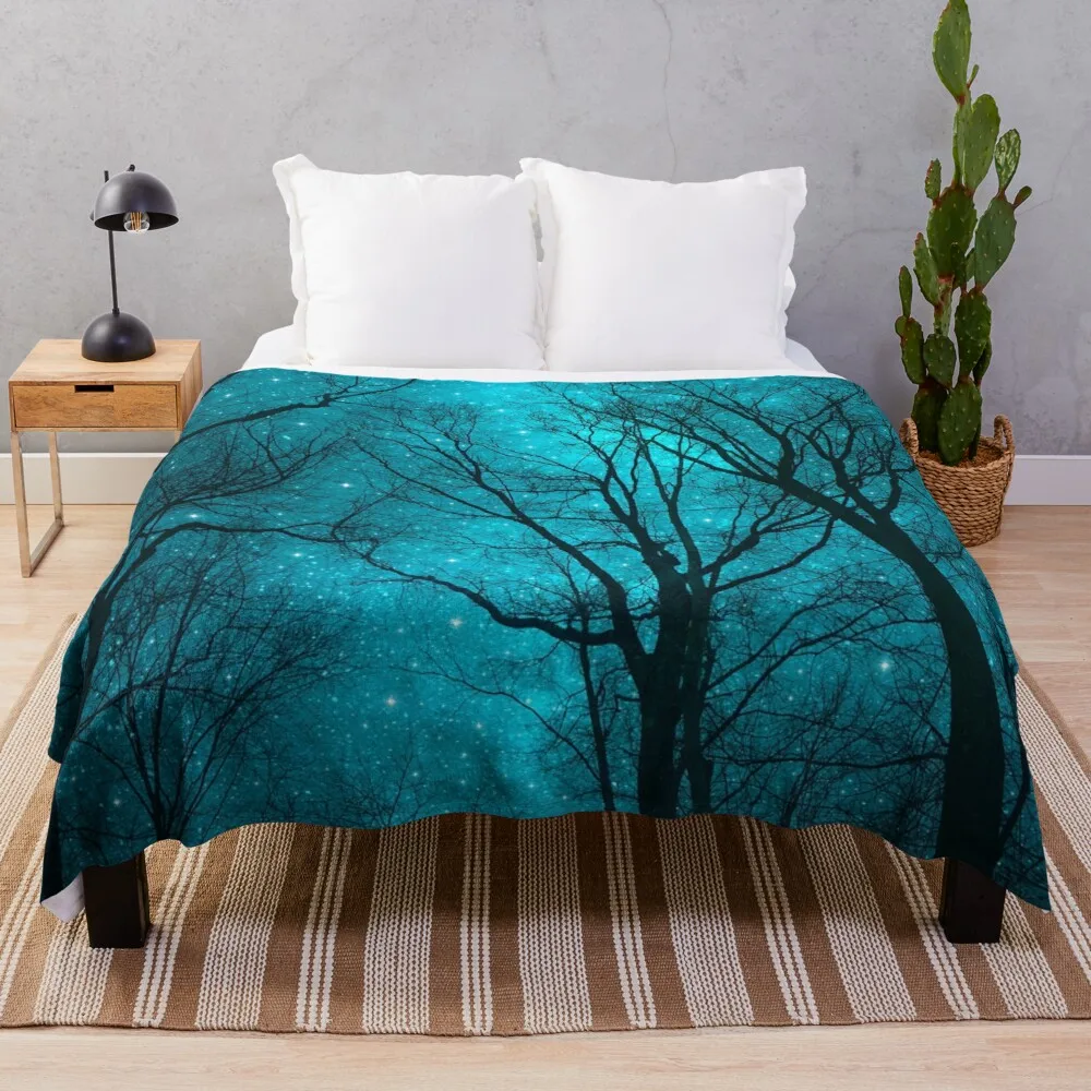 

Stars Can't Shine Without Darkness Throw Blanket stuffed blankets decorative blanket