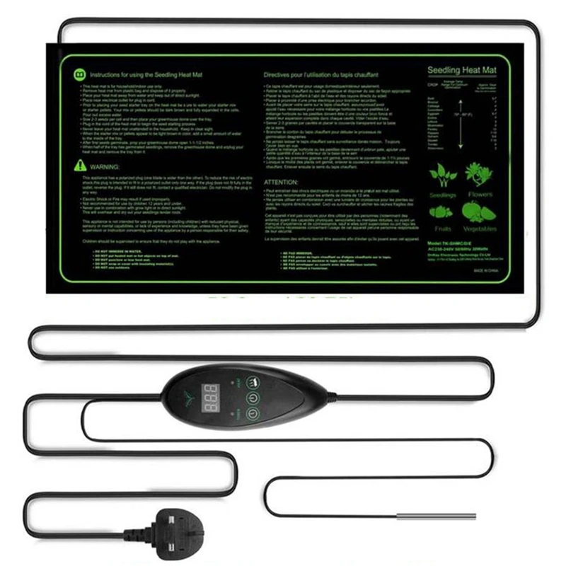 Коврик для подогрева растений инкубатор домашних животных 6-Скоростной