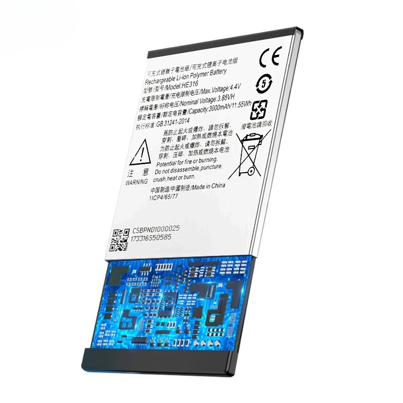 Аккумулятор HE316 (0 циклов) для Nokia 6 TA-1000 TA-1003: высококачественная литий-полимерная батарея с инструментами для замены (art.: 3920dbee9c528) - 3920dbee9c528