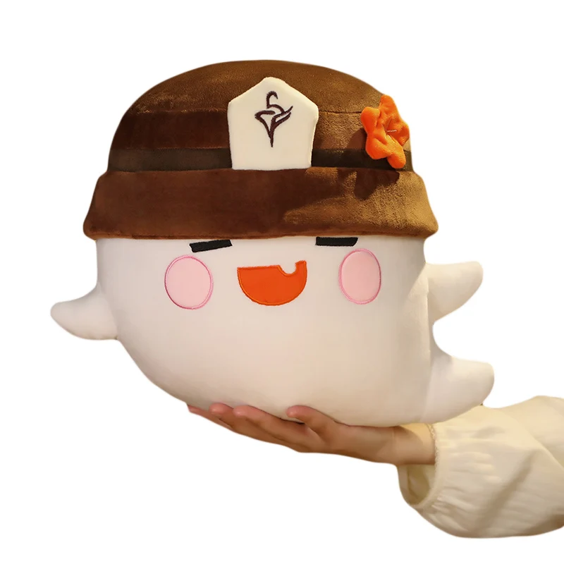 

30cm Genshin Impact Game Anime Hutao Ghost Plush Toys Kawaii Slime Throw Pillow Hu Tao Ghost Toy Birthday Xmas Gift Kids Toys