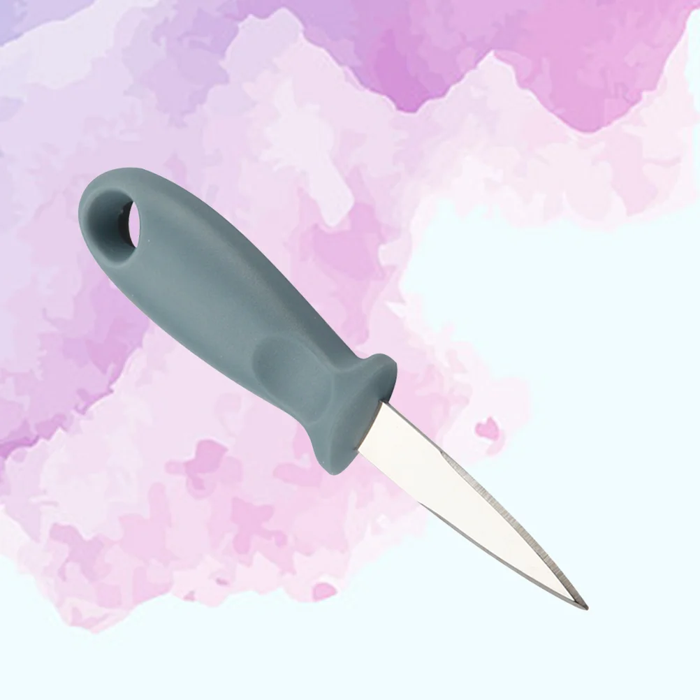 

Shucking Shucker Clam Opener with Non- Easy To Grip Handle Utility Scallop Stainless Steel Seafood Tool for Shellfish Mussel