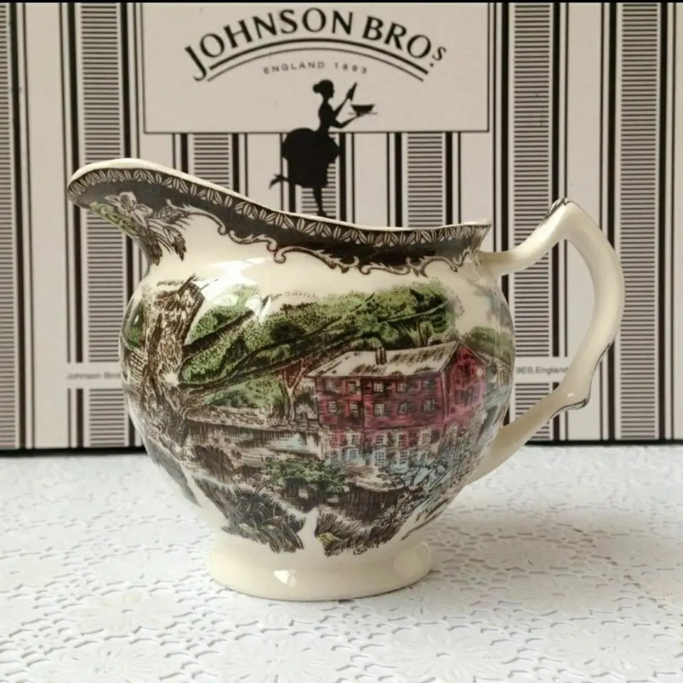 Экспортируется в Великобританию зимнее ранчо серия керамических столовых