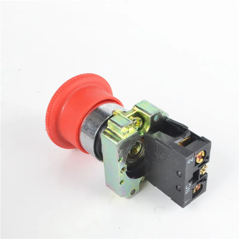XB2-BS542 Twist Release Emergency Stop Push Button Mushroom XB2BS542 e-stop switch with NC contact | Switches