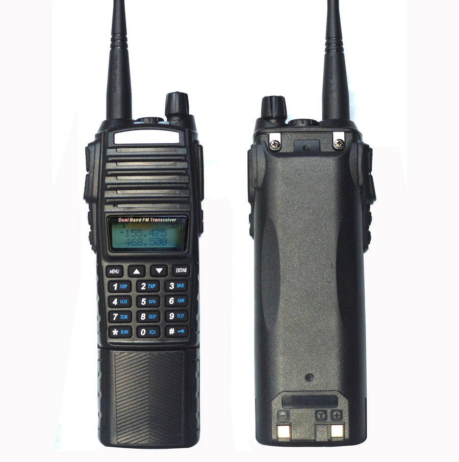 Original BaoFeng UV-82 8W 3800mah Battery UV 82 Walkie Talkie UP 10 KM Ham Radio Dual PTT 82 HP Walkie-talkies Transceiver
