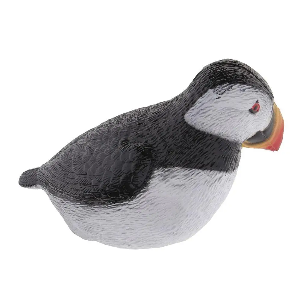 

Милый пластиковый, имитационная фигурка Auk Seabirds, декоративная модель, обучение, образование