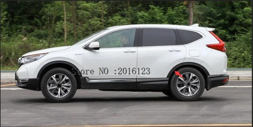 

2017-2021 для Honda CRV колесная арка, передний и задний бампер, листья, отделка, панель, автомобильная колесная накладка, защита от вставки