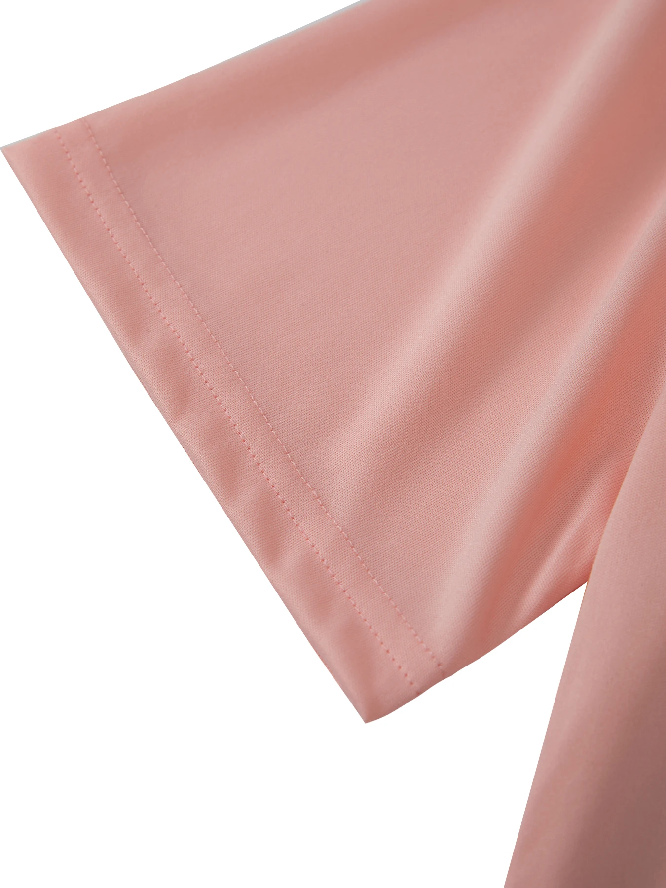 Женская короткая футболка с круглым вырезом