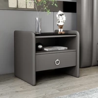 guangdong luxury storage night stand bedroom bedside table gloss white with drawer for hotel
