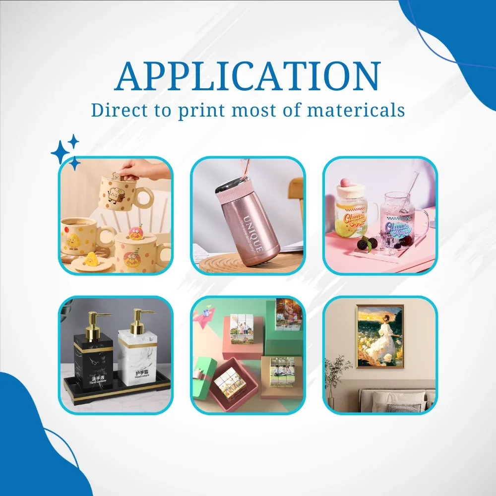 14-дюймовая цифровая настольная A3 струйная бутылка кружка чашка устройство для