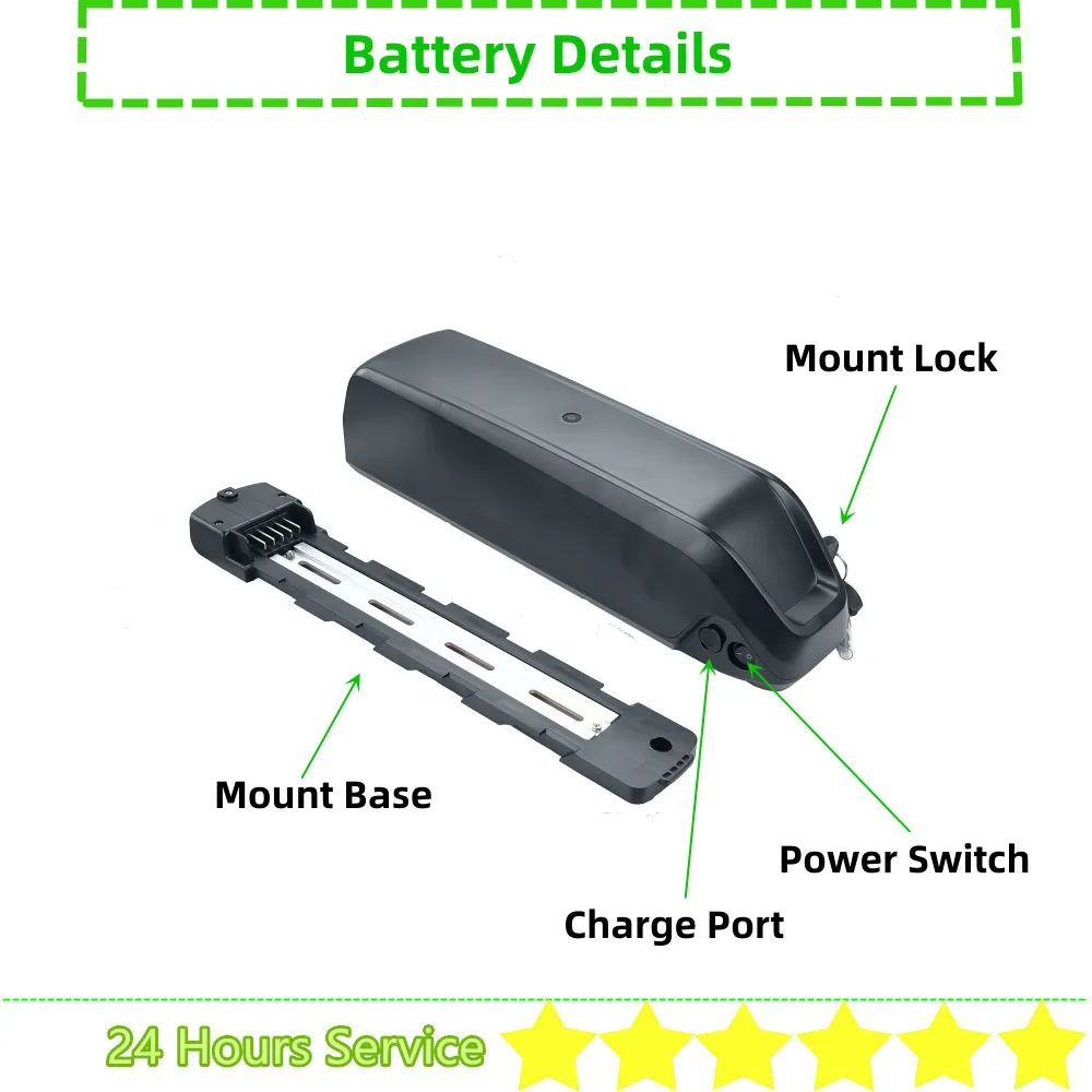 Литий-ионный аккумулятор для электровелосипеда Metakoo Cybertrack 100 300 26 &quot27 5&quot 350 Вт 500 36