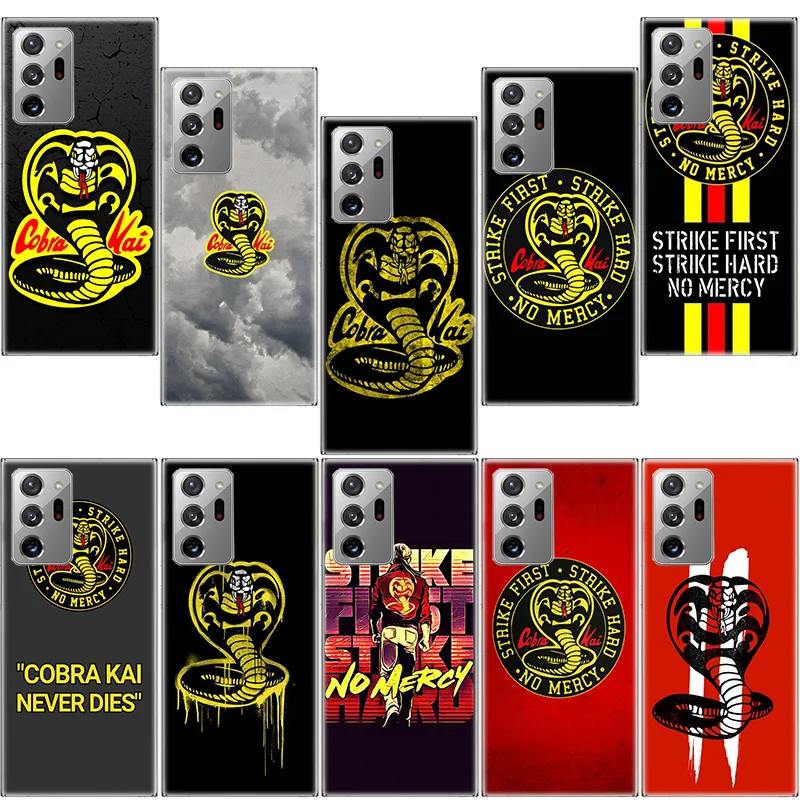 Чехол для телефона Cobra Kai для Samsung A14 A24 A34 A54 A90 5G J8 J6 J4 Plus Galaxy A80 A91 A81 F52 F62 S10 Lite 2020 S6 Edge M60S M80S