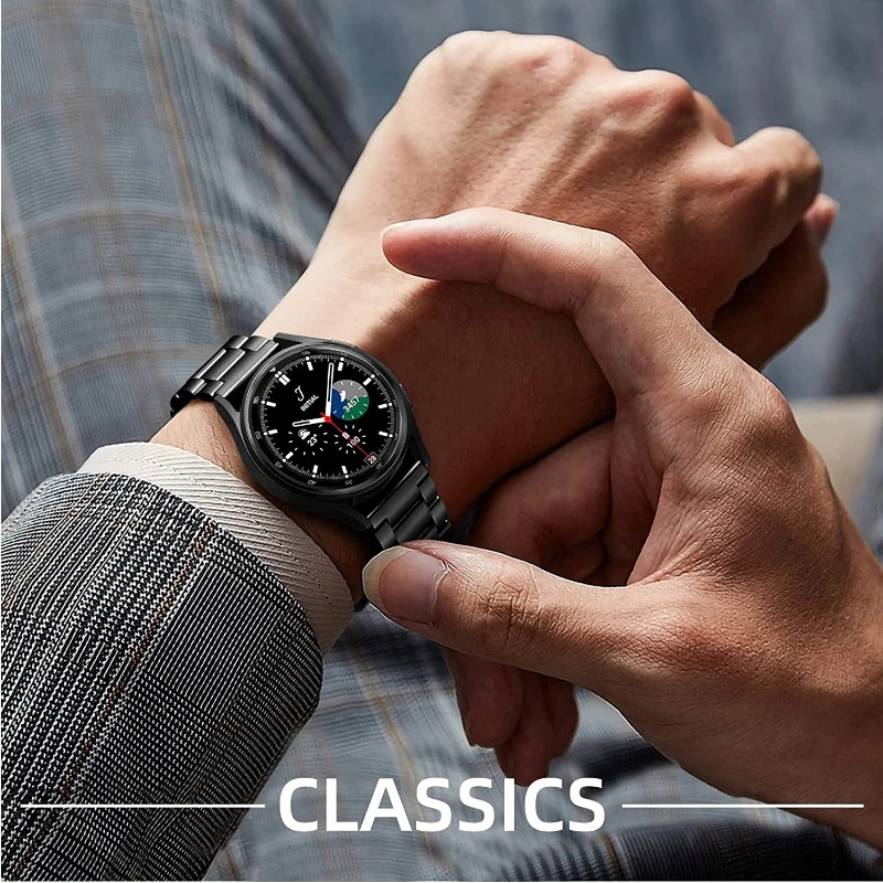 20mm 22mm Metal Strap For Samsung Galaxy Watch 4 Classic 46mm/42mm Bracelet Belt For Watch 5/4 44mm/40mm 5 Pro/Huawei watch Band