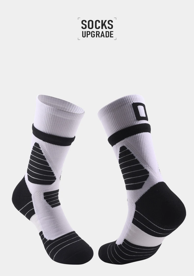 Basketball Ball Basketball Socks Number Anti-pilling Material Socks Towel Bottom Socks Stock Mens Running Soccer Sports Woman