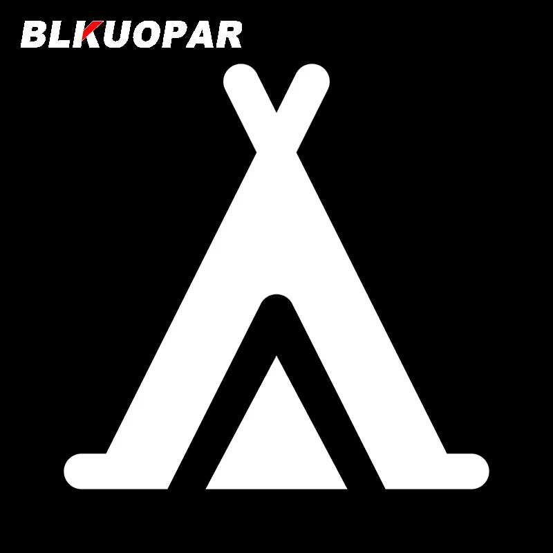 Фото BLKUOPAR для Tipi, автомобильные наклейки, индивидуальные устойчивые к царапинам наклейки, простые креативные окна, декор для мотоцикла, Стайлинг автомобиля, сделай сам №2