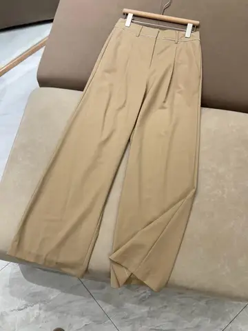 Женские широкие брюки из австралийской шерсти