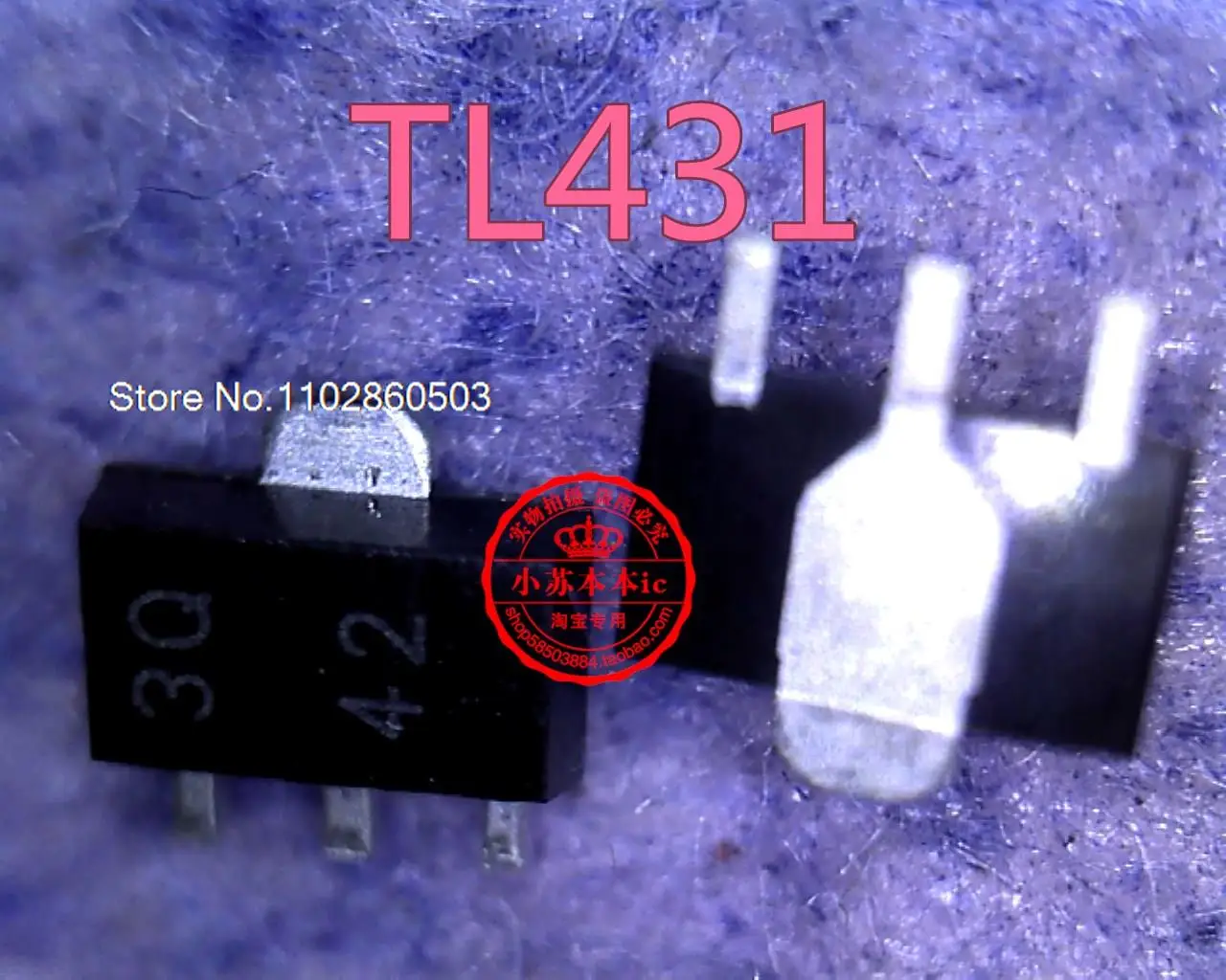 10 шт./партия TL431AIPK TL431 431 SOT-89