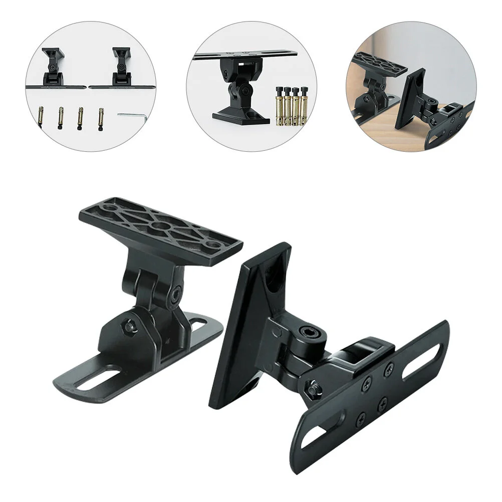 

Monitor Swivel Stand Wall Mount Bookshelves Shelves Wall Mounted Surround Sound Mounts Bookshelf Stands Zinc Alloy Mounting