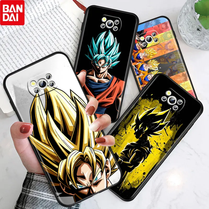 

Baby Kid Dragon Ball For Xiaomi Poco X3 NFC F3 GT M4 M3 M2 F2 F1 C3 X2 Pro Silicone Soft TPU Black Phone Case Funda Coque Capa