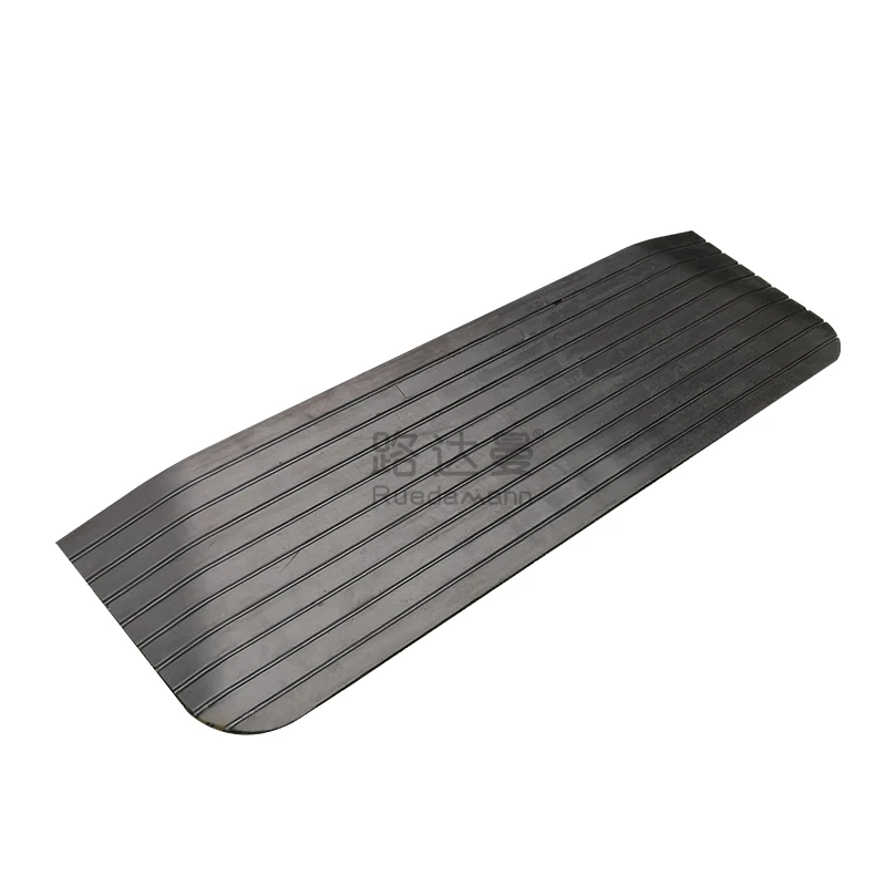 Threshold Ramp Mat Rubber Ramp Sweeper Climbing Indoor and Outdoor Non-Slip Anti-Trip Home Step Mat