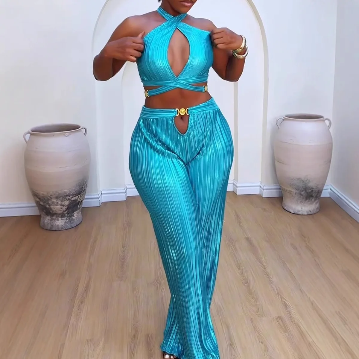 Женские комплекты из 2 предметов Новое поступление 2023 года весенне-летние с