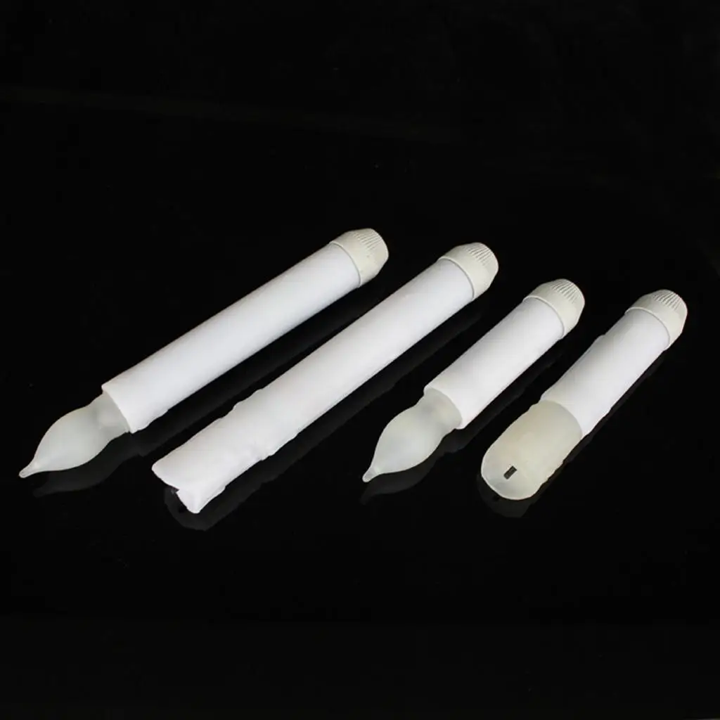 

20x Battery Operated LED Long Taper Candle for Church Home Party Decoration