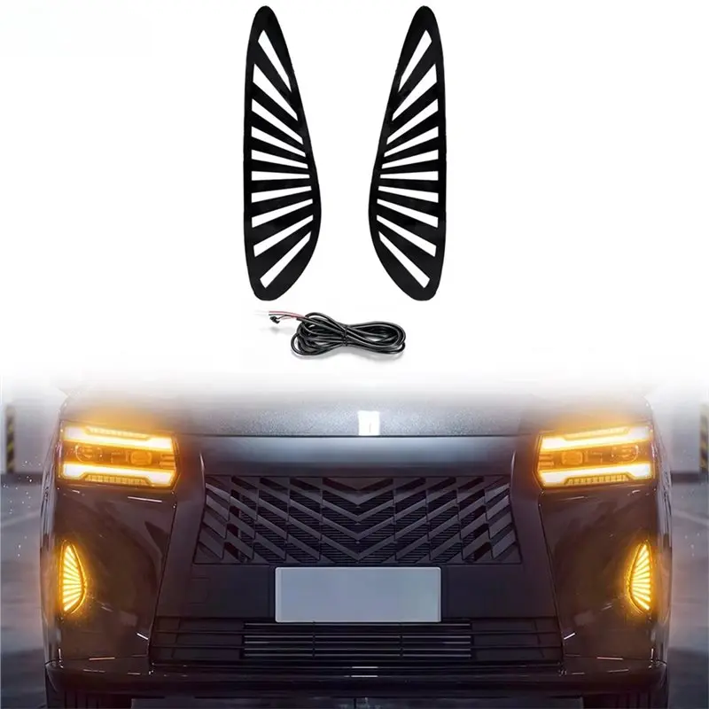 Фото Для Wuling Darion EV 2025 2026 светодиодные дневные ходовые огни, передний бампер, динамический указатель поворота, аксессуар. №2