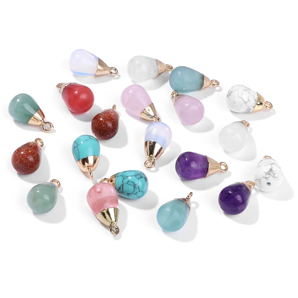 Натуральные ромбовидные бусины