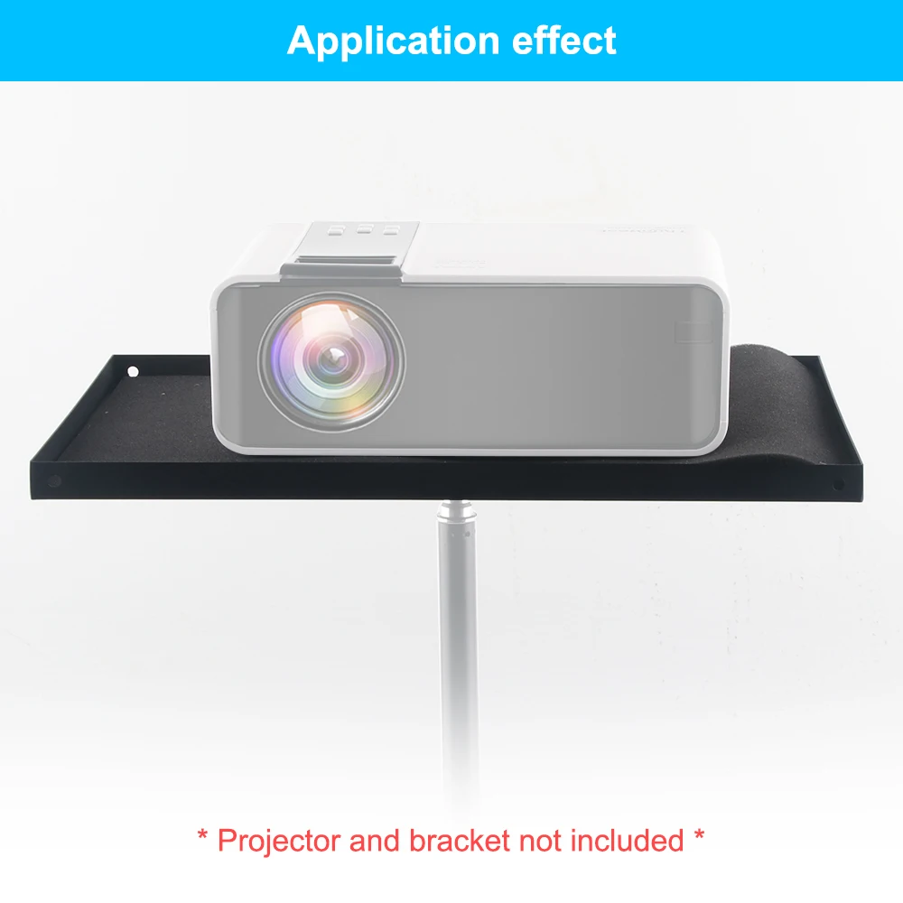 

Projector Tray Bracket Platform Pallet Projection Holder Tripod Stand Projector Mount Laptop Notebook Monitors Gimbal Adapter
