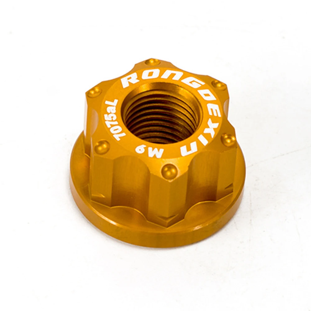 

Cycling Outdoor Sports Screws Nuts Wheels 1 Pcs 5.3g Axle Hub Integrated M9 Solid Shaft Spare Parts Track Wheel