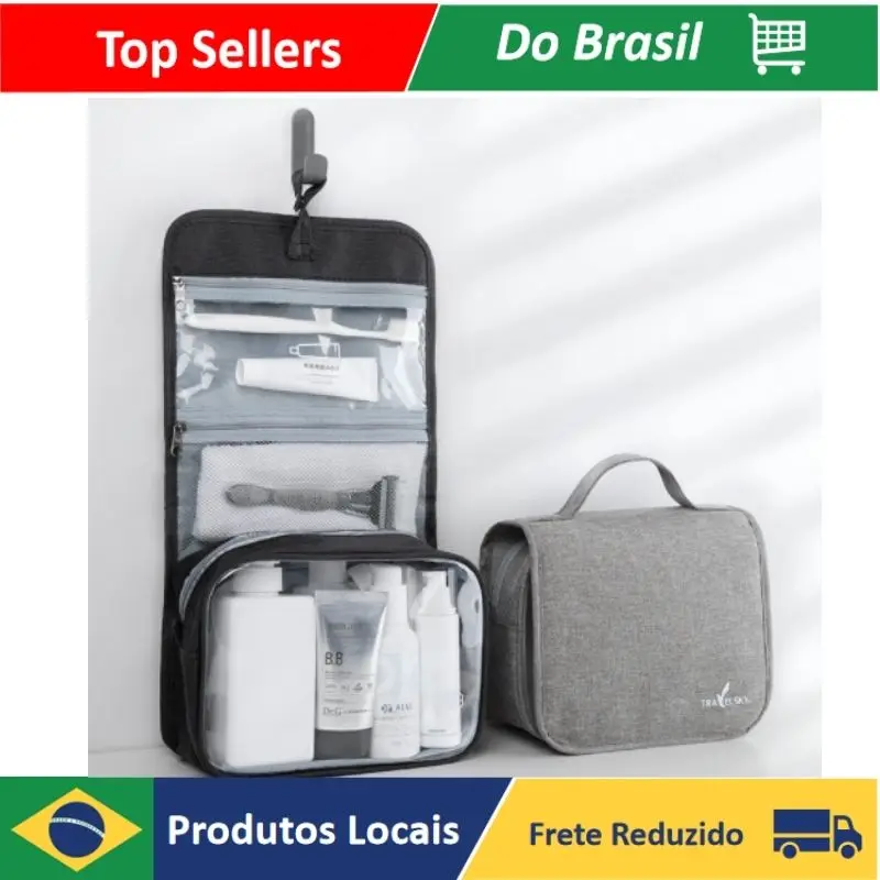 

Natal Necessaire Organizadora Bolsa Feminina Para Maquiagem Higiene Pessoal Promoções
