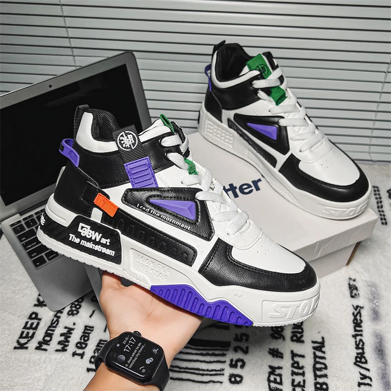 Рисунок 2 - Модные высокие мужские кроссовки