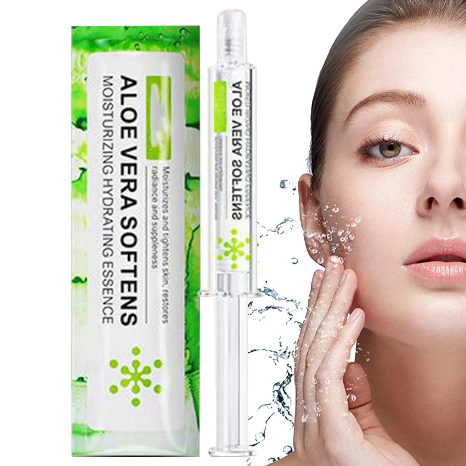 

Face Moisturizer Essence Serums Treats Dull Skin Uneven Skin Tone For Women And Men Essential Skincare Starter Skin Care Aloe