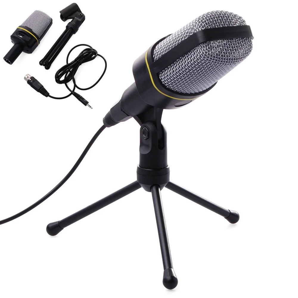 

Microphone Professionnel À Condensateur SF-920, 3.5mm, Avec Câble, Pour Studio, Jeu, Réduction Du Bruit, Pour Ordinateur, Avec