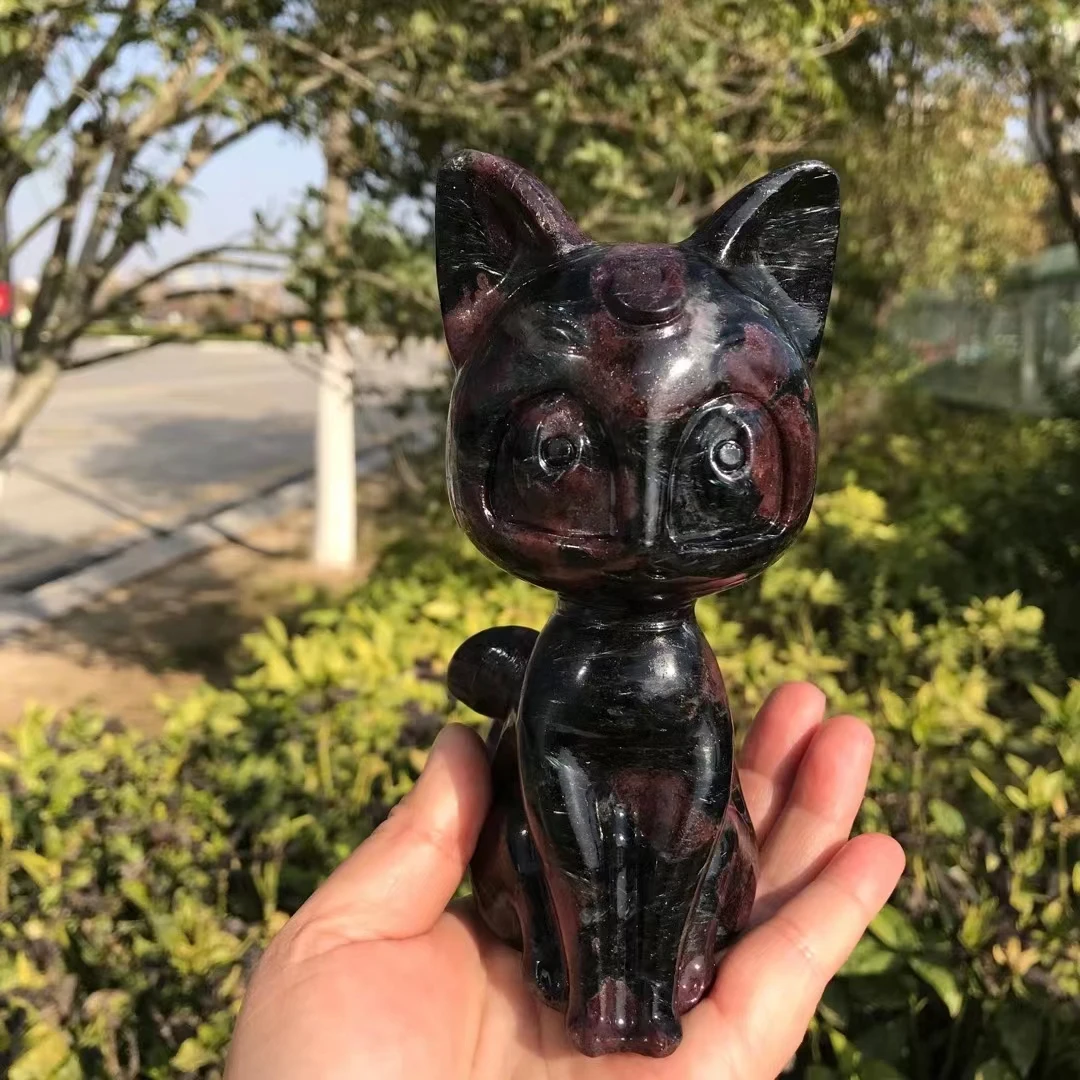 

Натуральный высококачественный гранат резная Runa Reiki лечебный энергетический камень кристалл домашний декор ремесла для украшения подарок 1 шт.