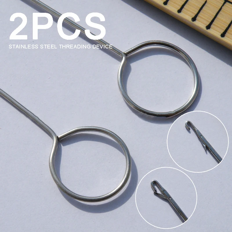

New 2PCS Loop Turner 26.5cm Metal A Necessity For Turning Tool Bias Tubing